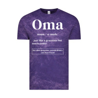 Cloud Purple Oma Definition - Mother's Day Gift Vintage Tee - artisFamous
