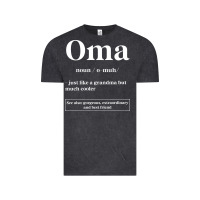 Vintage Black Oma Definition - Mother's Day Gift Vintage Tee - artisFamous