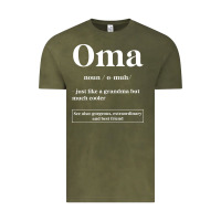 Vintage Olive Oma Definition - Mother's Day Gift Vintage Tee - artisFamous