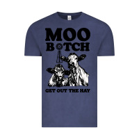 Vintage Denim Moo bitch get out the hay Vintage Tee - artisFamous