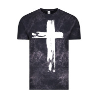 Cloud Black tattoo christian Vintage Tee - artisFamous