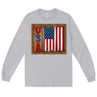 Moon Dust america usa flag tumbler Long Sleeve Tee - TumblerDesignByShophia