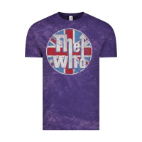 Cloud Purple the  who    dis.tres.sed   j.a.c.k c.i.r.c.l.e   lo   t shirt Vintage Tee - artisFamous