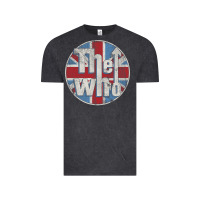 Vintage Black the  who    dis.tres.sed   j.a.c.k c.i.r.c.l.e   lo   t shirt Vintage Tee - artisFamous
