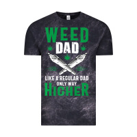 Cloud Black weed dad le.ga.li.ze ma.riju.a.na pot weed gift   t shirt Vintage Tee - artisFamous