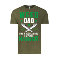 Vintage Olive weed dad le.ga.li.ze ma.riju.a.na pot weed gift   t shirt Vintage Tee - artisFamous