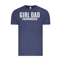 Vintage Denim Girl Dad Vintage Tee - artisFamous