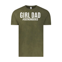 Vintage Olive Girl Dad Vintage Tee - artisFamous