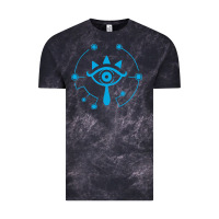 Cloud Black zel.da br.ea.th of the w.i.l.d she.i.k.ah eye lo. t shirt Vintage Tee - artisFamous