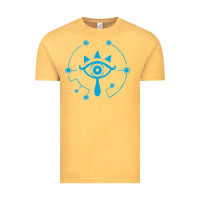 Vintage Mustard zel.da br.ea.th of the w.i.l.d she.i.k.ah eye lo. t shirt Vintage Tee - artisFamous
