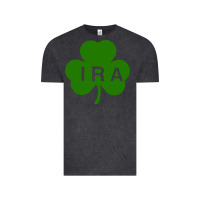 Vintage Black ira irish lucky shamrock st patrick's day Vintage Tee - artisFamous