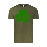 Vintage Olive ira irish lucky shamrock st patrick's day Vintage Tee - artisFamous