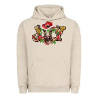 Pigment French Oak christmas joy baby cow Urban Hoodie - BarkalooDesign