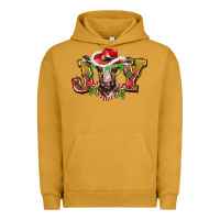 Pigment Peanut Butter christmas joy baby cow Urban Hoodie - BarkalooDesign
