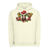 Pigment Pistachio christmas joy baby cow Urban Hoodie - BarkalooDesign