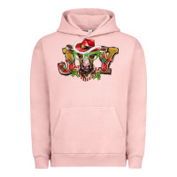 Pigment Salmon christmas joy baby cow Urban Hoodie - BarkalooDesign