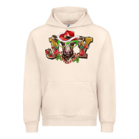 Sandshell christmas joy baby cow Urban Hoodie - BarkalooDesign
