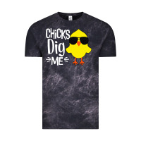 Cloud Black kids chick dig me Vintage Tee - artisFamous