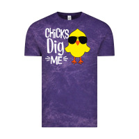 Cloud Purple kids chick dig me Vintage Tee - artisFamous