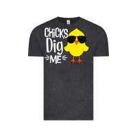 Vintage Black kids chick dig me Vintage Tee - artisFamous