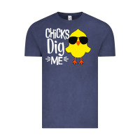 Kids Chick Dig Me Vintage Tee | Teevron