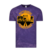 Cloud Purple pittsburgh pennsylvania Vintage Tee - artisFamous