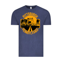 Vintage Denim pittsburgh pennsylvania Vintage Tee - artisFamous