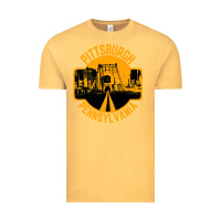 Vintage Mustard pittsburgh pennsylvania Vintage Tee - artisFamous