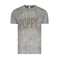 Cloud Rock Mens Best Poppy Ever | Poppy Gift Vintage Tee - artisFamous