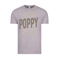 Vintage Zinc Mens Best Poppy Ever | Poppy Gift Vintage Tee - artisFamous