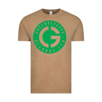 Vintage Coffee Greensleeves Records Vintage Tee - artisFamous