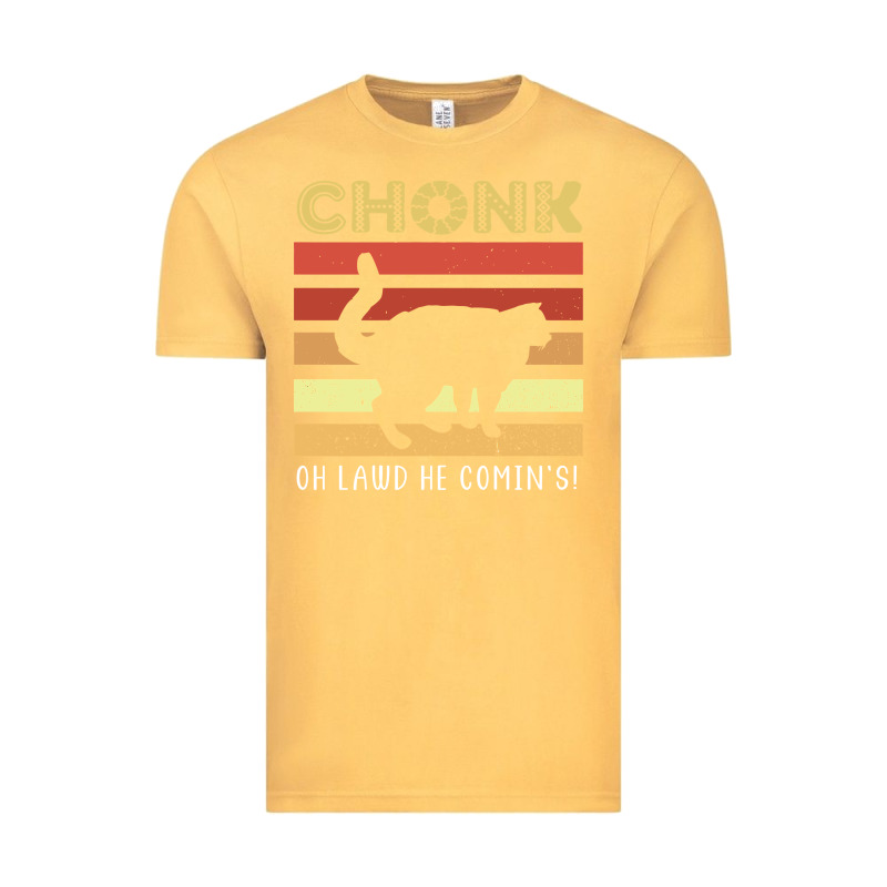 Chonk Cat Funny Cat Meme Cat Dad Cat Mom Vintage Tee by artisFamous | Teevron