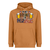 Meerkat I'm Not Drunk I'm Patriotic Heavyweight Hoodie - CowhideDigitalArt