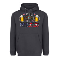 Smoke I'm Not Drunk I'm Patriotic Heavyweight Hoodie - CowhideDigitalArt