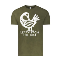 Vintage Olive african adinkra sankofa Vintage Tee - artisFamous