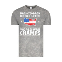 Cloud Rock back to back undefeated world war champs Vintage Tee - artisFamous