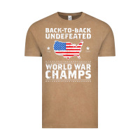 Vintage Coffee back to back undefeated world war champs Vintage Tee - artisFamous