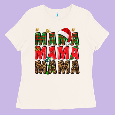 Christmas Mama Ladies Tee Designed By Bundleandbundleshop