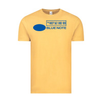 Vintage Mustard blue note jazz music records Vintage Tee - artisFamous