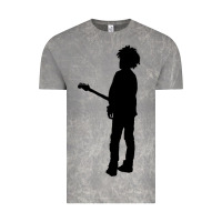 Cloud Rock ro.b.e.r.t.  &' c.u.r.e'  smith  baseball ¾ sleeve t shirt Vintage Tee - artisFamous