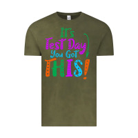 Vintage Olive it's test day you got this Vintage Tee - artisFamous