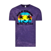 Cloud Purple beer n' sunshine the only B.S. i need Vintage Tee - artisFamous