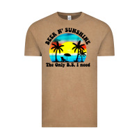 Beer N' Sunshine The Only B.s. I Need Vintage Tee | Teevron