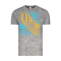 Cloud Rock Live And Let Dive Retro Style Vintage Tee - artisFamous