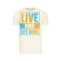 Vintage Arctic Live And Let Dive Retro Style Vintage Tee - artisFamous