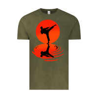 Vintage Olive karate and kung fu Vintage Tee - artisFamous