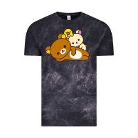 Cloud Black rilakkuma rila head shirt Vintage Tee - artisFamous