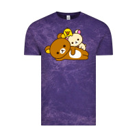 Cloud Purple rilakkuma rila head shirt Vintage Tee - artisFamous