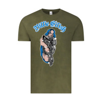 Vintage Olive b.i.l.l.i.e  e i.li.s.h  official  bling  t shirt Vintage Tee - artisFamous