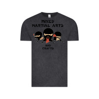 Vintage Black mixed martial arts and crafts Vintage Tee - artisFamous